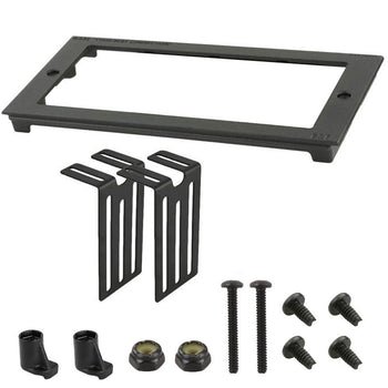 RAM-FP4-7000-3000:RAM-FP4-7000-3000_1:RAM Tough-Box™ 4" Custom Faceplate for 7" x 3" Devices