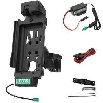 RAM-GDS-101B2-SAM55CP-V7CU:RAM-GDS-101B2-SAM55CP-V7CU_2:GDS Tough-Dock™ Vehicle Bundle for Samsung Tab A 8.0 (2019)