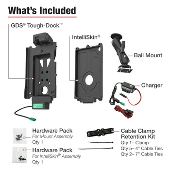 RAM-GDS-101B2-SAM88CP-V3CU:RAM-GDS-101B2-SAM88CP-V3CU_4:GDS Tough-Dock™ Vehicle Bundle for Samsung Tab A9+