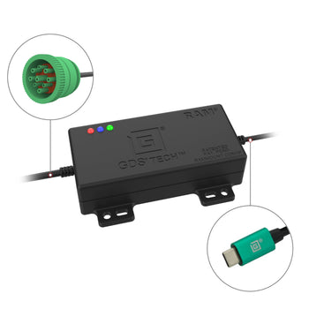 RAM-GDS-CAN-9PU:RAM-GDS-CAN-9PU_1:GDS CAN Bus with 9-Pin Connector
