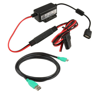 RAM-GDS-CHARGE-MUSB-V7B1U:RAM-GDS-CHARGE-MUSB-V7B1U_1:GDS Modular 10-30V Hardwire Charger with mUSB Cable
