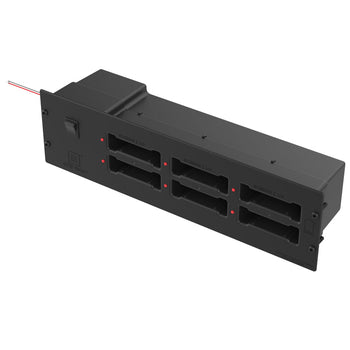 RAM-GDS-DOCK-6G10PU:RAM-GDS-DOCK-6G10PU_2:GDS® 6-Port Charging Module for IntelliSkin® Phones in Cabinets