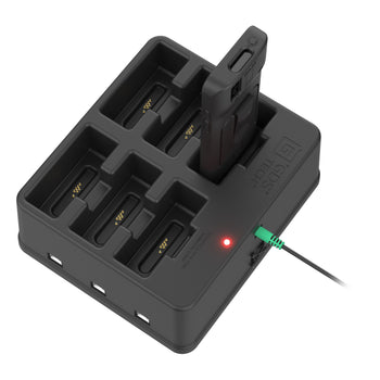 RAM-GDS-DOCK-6G15P-RJ45:RAM-GDS-DOCK-6G15P-RJ45_6:GDS 6-Port Power + RJ45 Dock for Handhelds with IntelliSkin