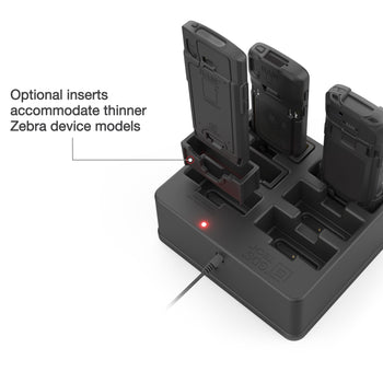 RAM-GDS-DOCK-6G15P:RAM-GDS-DOCK-6G15P_3:GDS 6-Port Powered Dock for Handhelds with IntelliSkin