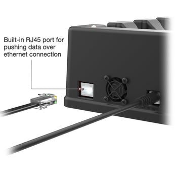 RAM-GDS-DOCK-6G16-SW1:RAM-GDS-DOCK-6G16-SW1_3:GDS 6-Port Power + Single RJ45 Dock for Tablets with IntelliSkin