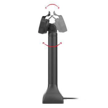 RAM-GDS-DOCK-D11-14-U3C:RAM-GDS-DOCK-D11-14-U3C_3:GDS Uni-Conn™ Powered 14" Pedestal Dock with USB-C