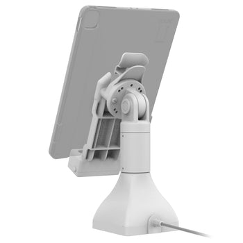 RAM-GDS-DOCK-D11-7-U1E-GRY:RAM-GDS-DOCK-D11-7-U1E-GRY_3:GDS Uni-Conn™ 7" Pedestal Dock with PoE - Gray