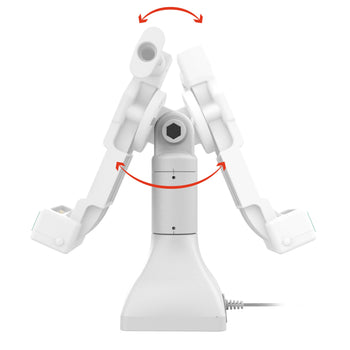 RAM-GDS-DOCK-D11-7-U4E-GRY:RAM-GDS-DOCK-D11-7-U4E-GRY_3:GDS Uni-Conn™ 7" Pedestal Dock with PoE - Gray
