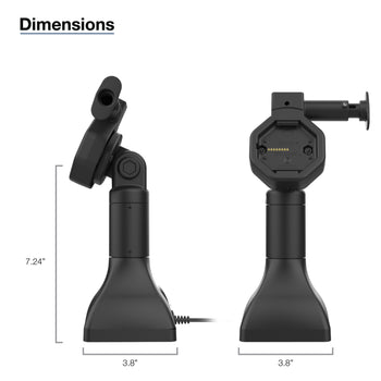 RAM-GDS-DOCK-D11-7-U5C:RAM-GDS-DOCK-D11-7-U5C_4:GDS Uni-Conn™ Powered 7" Pedestal Dock with USB-C
