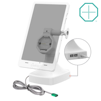 RAM-GDS-DOCK-D14-U5C-2A-GRY:RAM-GDS-DOCK-D14-U5C-2A-GRY_2:GDS Uni-Conn™ Powered Tilt & Swivel Dock with USB-C + Data - Gray