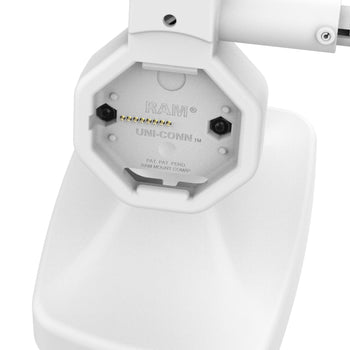 RAM-GDS-DOCK-D14-U5E-GRY:RAM-GDS-DOCK-D14-U5E-GRY_6:GDS Uni-Conn™ Powered Tilt & Swivel Dock with PoE - Gray