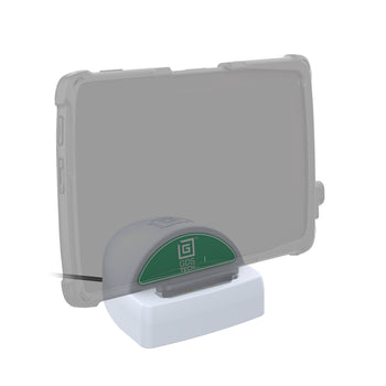RAM-GDS-DOCK-D9U-GRY:RAM-GDS-DOCK-D9U-GRY_2:GDS Desktop Dock with Power Delivery - Large Tablets - Gray