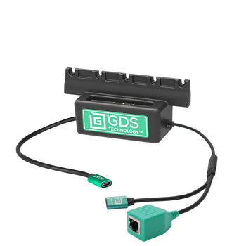 RAM-GDS-DOCK-V10-RJ45CU:RAM-GDS-DOCK-V10-RJ45CU_1:GDS® Power + USB-C & RJ45 Dock Cup for IntelliSkin®