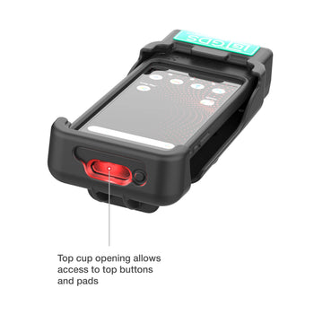 RAM-GDS-DOCKL-V15-CU:RAM-GDS-DOCK-V15-CU_5:GDS Powered Locking Vehicle Dock for Honeywell CT37 with IntelliSkin