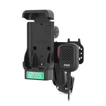 RAM-GDS-DOCK-V15-SAM84-RSM4:RAM-GDS-DOCK-V15-SAM84-RSM4_2:GDS PTT Speaker Mic Kit for XCover7 Pro/6 Pro - ESChat & Zello