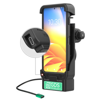 RAM-GDS-DOCK-V15-ZE37-CU:RAM-GDS-DOCK-V15-ZE37-CU_1:GDS® Vehicle Dock for Zebra EM45 with USB-C IntelliSkin®