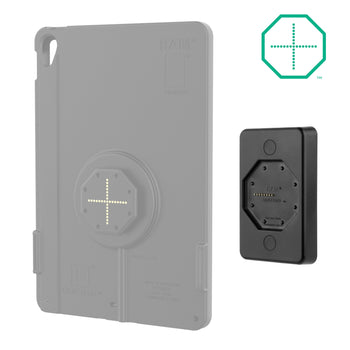 RAM-GDS-DOCK-W4-POEU:RAM-GDS-DOCK-W4-POEU_2:GDS Uni-Conn™ Powered Wall Dock with PoE