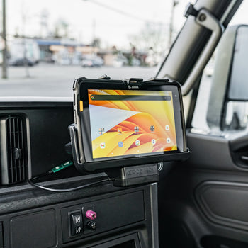 RAM-GDS-DOCK-ZE20PU:RAM-GDS-DOCK-ZE20PU_8:GDS Powered Dock for Zebra ET401 & ET4x 8" with IntelliSkin