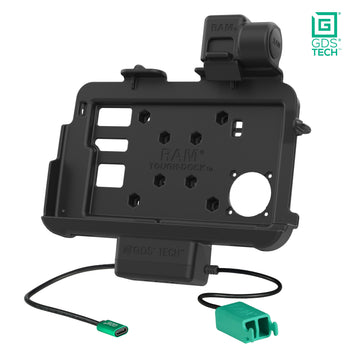 RAM-GDS-DOCK-ZE46PD2U:RAM-GDS-DOCK-ZE46PD2U_2:GDS Thin-Dock™ + Dual USB for Zebra ET401 & ET4x 8" with IntelliSkin