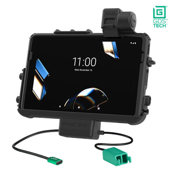 RAM-GDS-DOCK-ZE47PD2U:RAM-GDS-DOCK-ZE47PD2U_1:GDS Thin-Dock™ + Dual USB for Zebra ET401 & ET4x 10" with IntelliSkin
