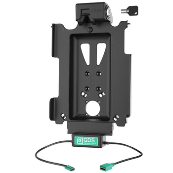 RAM-GDS-DOCKL-AP32CDU:RAM-GDS-DOCKL-AP32CDU_2:Locking GDS Tough-Dock™ Single USB-A for iPad 10 & 11, Pro 11 & Air 11
