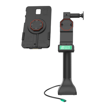 RAM-GDS-DOCKL-D11-14-U4C:RAM-GDS-DOCKL-D11-14-U4C_4:GDS Uni-Conn™ 14" Locking Pedestal Dock with USB-C
