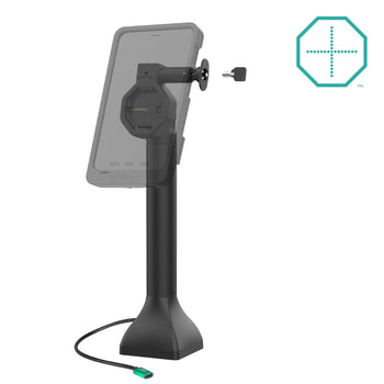 RAM-GDS-DOCKL-D11-14-U5C:RAM-GDS-DOCKL-D11-14-U5C_2:GDS Uni-Conn™ Powered 7" Locking Pedestal Dock with USB-C