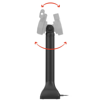 RAM-GDS-DOCKL-D11-14-U5C:RAM-GDS-DOCKL-D11-14-U5C_3:GDS Uni-Conn™ Powered 7" Locking Pedestal Dock with USB-C