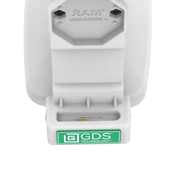 RAM-GDS-DOCKL-D14-U4C-GRY:RAM-GDS-DOCKL-D14-U4C-GRY_6:GDS Uni-Conn™ Locking Tilt & Swivel Dock with USB-C - Gray