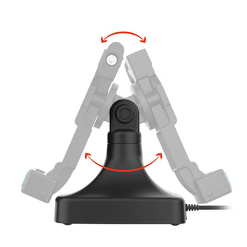 RAM-GDS-DOCKL-D14-U4C:RAM-GDS-DOCKL-D14-U4C_3:GDS Uni-Conn™ Locking Tilt & Swivel Dock with USB-C