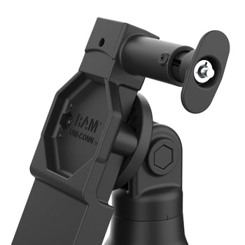 RAM-GDS-DOCKL-D14-U4C:RAM-GDS-DOCKL-D14-U4C_5:GDS Uni-Conn™ Locking Tilt & Swivel Dock with USB-C