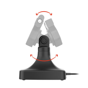 RAM-GDS-DOCKL-D14-U5C-2A:RAM-GDS-DOCKL-D14-U5C-2A_3:GDS Uni-Conn™ Powered Locking Tilt & Swivel Dock with USB-C + Data