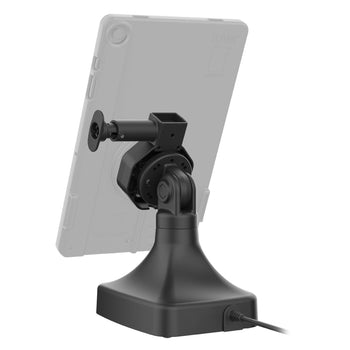 RAM-GDS-DOCKL-D14-U5E:RAM-GDS-DOCKL-D14-U5E_4:GDS Uni-Conn™ Powered Locking Tilt & Swivel Dock with PoE