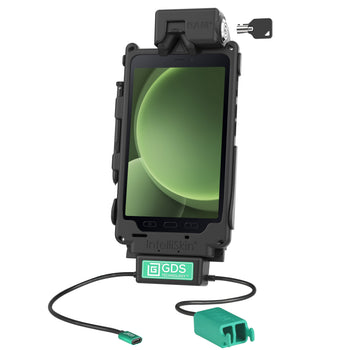 RAM-GDS-DOCKL-SAM62CD2U:RAM-GDS-DOCKL-SAM62CD2U_1:Locking GDS Tough-Dock™ + Dual USB-A for Samsung Tab Active5 & 3