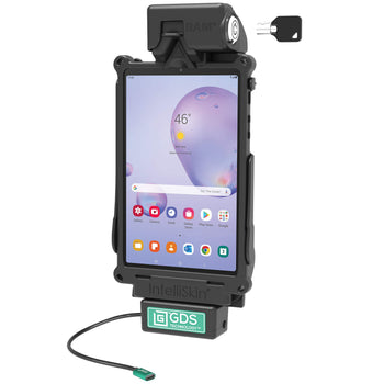 RAM-GDS-DOCKL-SAM67CPU:RAM-GDS-DOCKL-SAM67CPU_1:Locking GDS Tough-Dock™ for Samsung Tab A 8.4 SM-T307