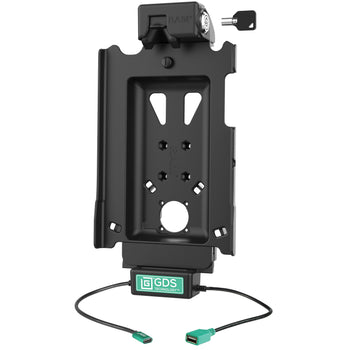 RAM-GDS-DOCKL-SAM83CDU:RAM-GDS-DOCKL-SAM83CDU_2:Locking GDS Tough-Dock™ + Single USB-A for Samsung Tab A8 10.5" SM-X200