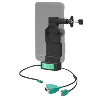 RAM-GDS-DOCKL-U4CP-DBUSBAU:RAM-GDS-DOCKL-U4CP-DBUSBAU_2:GDS® Uni-Conn™ Locking Dock + USB-A & DB9 with Release Button