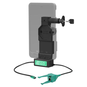 RAM-GDS-DOCKL-U4CP-RJ45AU:RAM-GDS-DOCKL-U4CP-RJ45AU_2:GDS Uni-Conn™ Locking Dock + USB-A & RJ45 with Release Button
