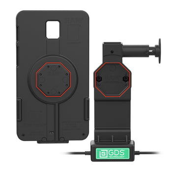 RAM-GDS-DOCKL-U4CP-RJ45CU:RAM-GDS-DOCKL-U4CP-RJ45CU_3:GDS® Uni-Conn™ Locking Dock + USB-C & RJ45 with Release Button