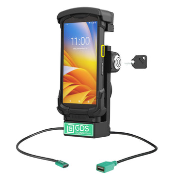 RAM-GDS-DOCKL-V12-ZE35CPDU:RAM-GDS-DOCKL-V12-ZE35CPDU_1:GDS Locking Powered Dock + USB-A for Zebra TC73/78