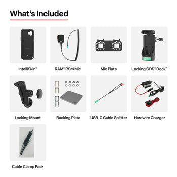 RAM-GDS-DOCKL-V15-SAM84-RSM4:RAM-GDS-DOCKL-V15-SAM84-RSM4_5:GDS Locking PTT Speaker Mic Kit for XCover7 Pro/6 Pro - ESChat & Zello