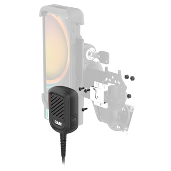 RAM-GDS-DOCKL-V15-SAM84-RSM7:RAM-GDS-DOCKL-V15-SAM84-RSM7_4:GDS® Locking PTT Speaker Mic Kit for XCover7 Pro/6 Pro - Zello