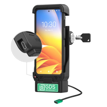 RAM-GDS-DOCKL-V15-ZE37-CU:RAM-GDS-DOCKL-V15-ZE37-CU_1:GDS Vehicle Dock for Zebra EM45 with USB-C IntelliSkin