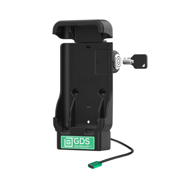 RAM-GDS-DOCKL-V15-ZE37-CU:RAM-GDS-DOCKL-V15-ZE37-CU_2:GDS Vehicle Dock for Zebra EM45 with USB-C IntelliSkin