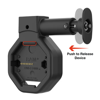 RAM-GDS-DOCKL-W5-U5-POEU:RAM-GDS-DOCKL-W5-U5-POEU_3:GDS Uni-Conn™ Powered Locking Wall Dock with PoE