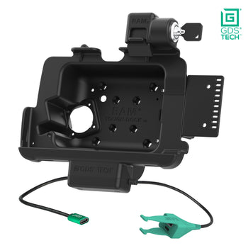 RAM-GDS-DOCKL-ZE20-RJ45AU:RAM-GDS-DOCKL-ZE20-RJ45AU_2:Locking GDS Dock + USB-A & RJ45 for Zebra ET401 8" with IntelliSkin