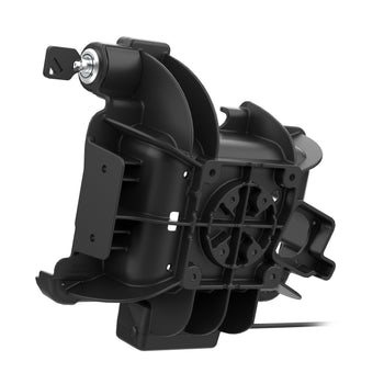 RAM-GDS-DOCKL-ZE20PU:RAM-GDS-DOCKL-ZE20PU_3:Locking GDS Powered Dock for Zebra ET401 & ET4x 8" with IntelliSkin