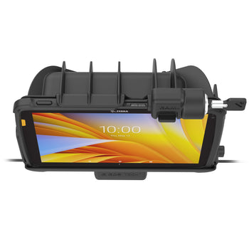 RAM-GDS-DOCKL-ZE21PD2U:RAM-GDS-DOCKL-ZE21PD2U_6:Locking GDS Dock + Dual USB for Zebra ET401 10" with IntelliSkin