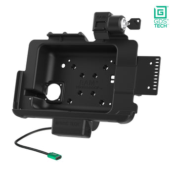 RAM-GDS-DOCKL-ZE21PU:RAM-GDS-DOCKL-ZE21PU_2:Locking GDS Powered Dock for Zebra ET401 & ET4x 10" with IntelliSkin