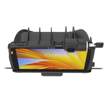 RAM-GDS-DOCKL-ZE21PU:RAM-GDS-DOCKL-ZE21PU_6:Locking GDS Powered Dock for Zebra ET401 & ET4x 10" with IntelliSkin